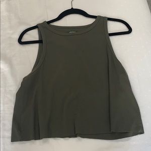 olive tank top
